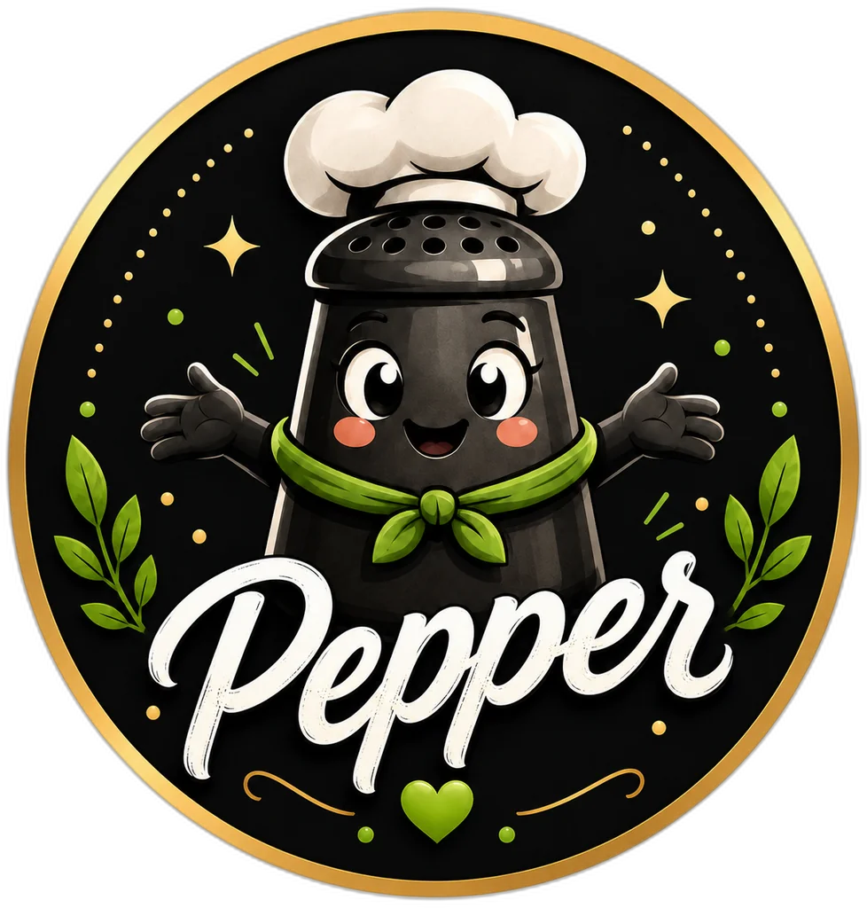Pepper, the Chef Happens cooking mascot